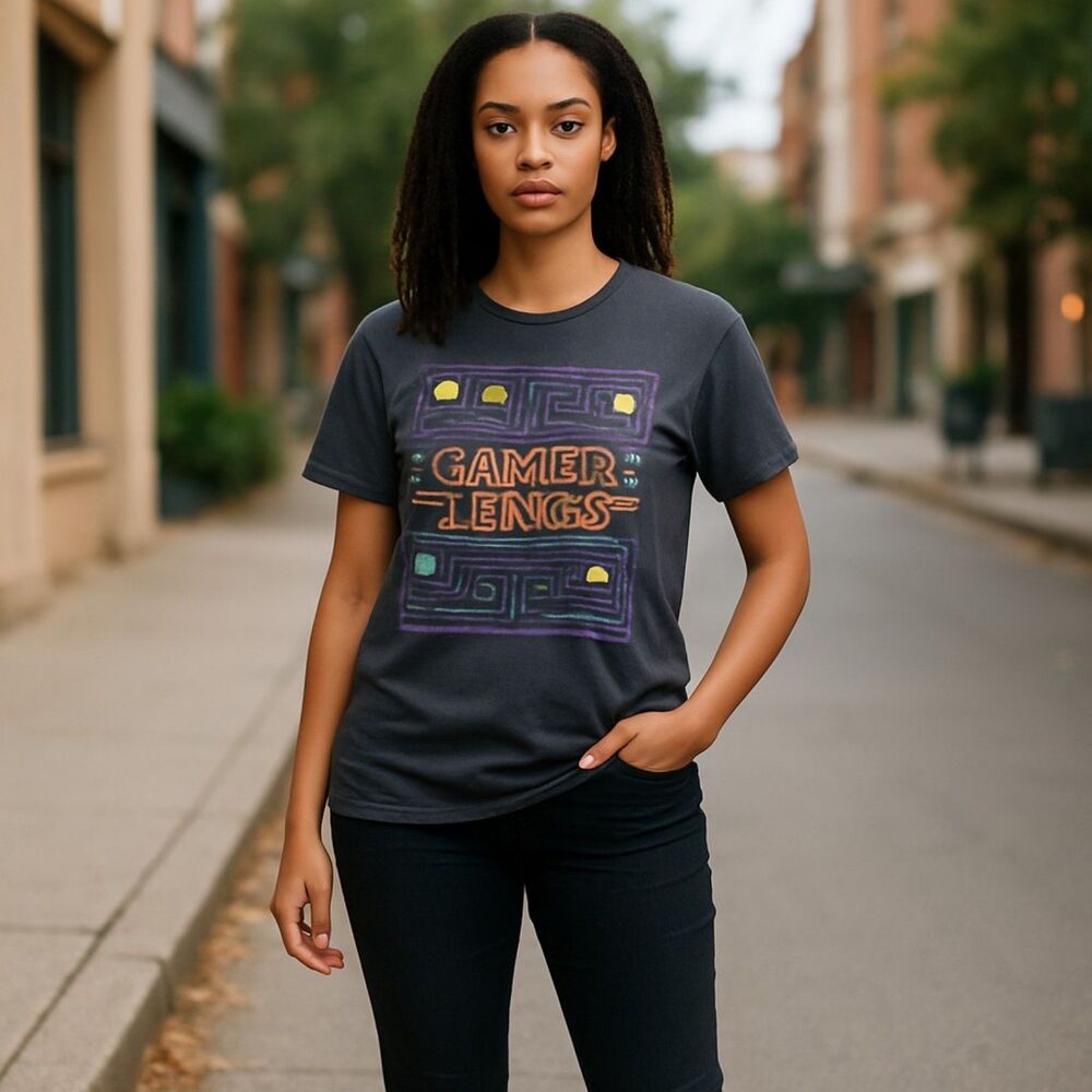 Pacman Men's "Gamer Things" Graphic T-Shirt (Size Large)